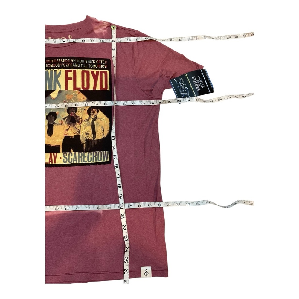 Pink Floyd Vintage Unisex See Emily Play Band Tee Junk Food T Shirt Size Large - Picture 11 of 12